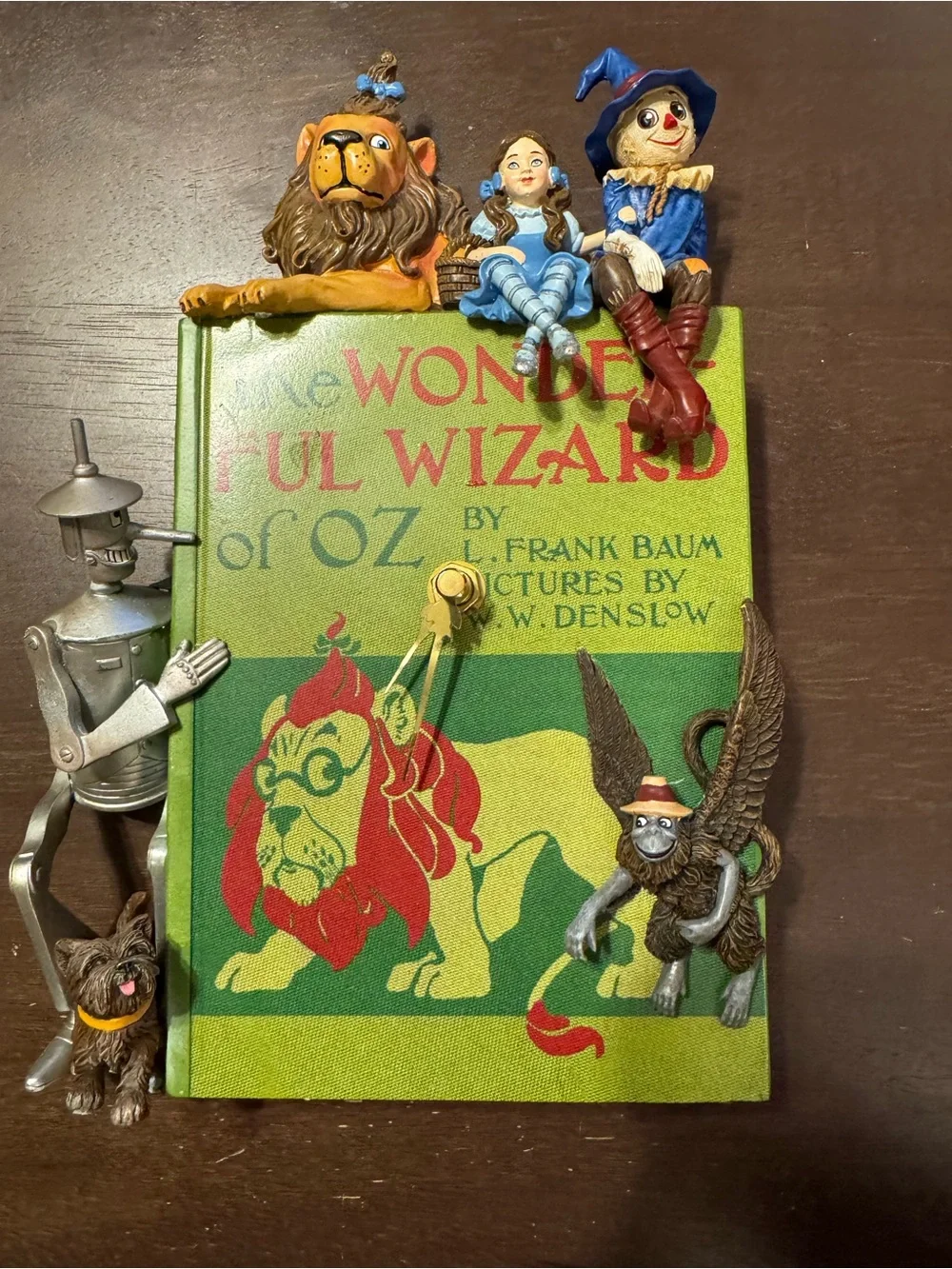 The Wonderful Wizard of Oz Decorative Book Novelty Wall Clock Bradford Exchange